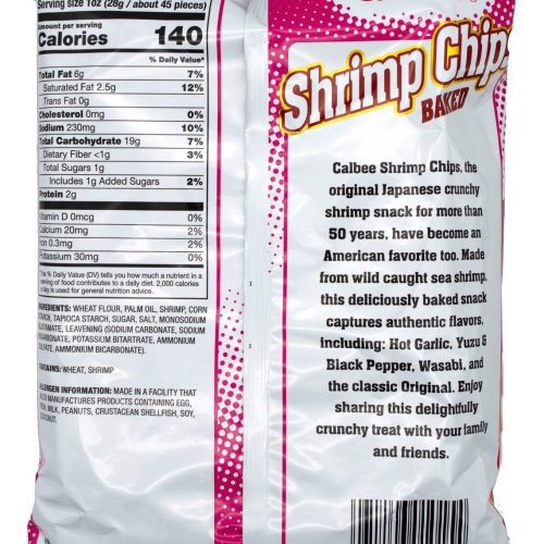 calbee shrimp chips calbee 344387