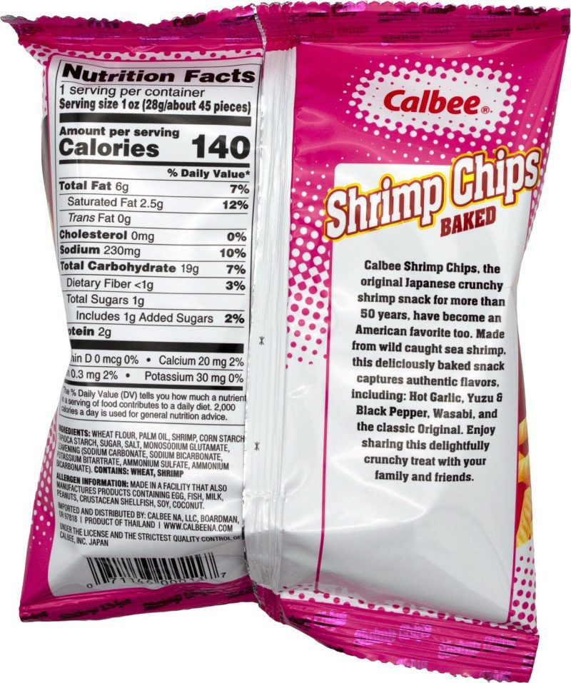 calbee shrimp chips calbee 424851