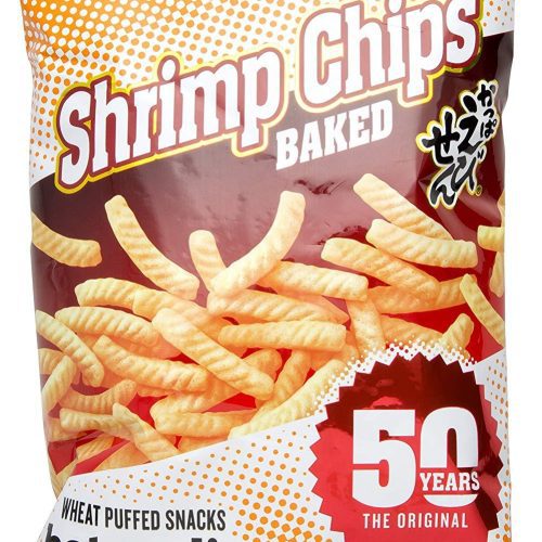 Calbee Shrimp Chips Calbee Hot Garlic 3.3 Ounce 