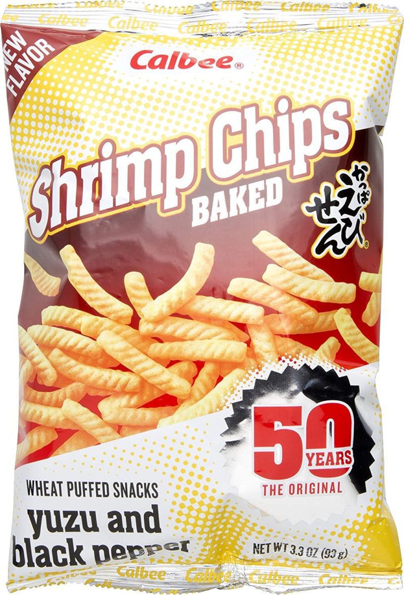 Calbee Shrimp Chips Calbee Yuzu Pepper 3.3 Ounce