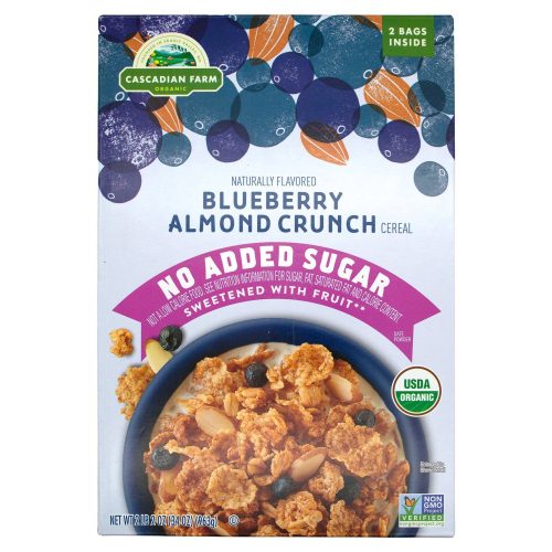 Cascadian Farm Cereal Cascadian Farm Blueberry Almond Crunch 34 Ounce