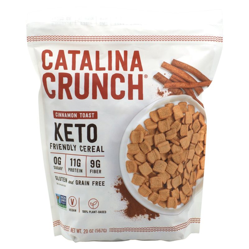 Catalina Crunch Keto Cereal Catalina Crunch Cinnamon Toast 20 Ounce