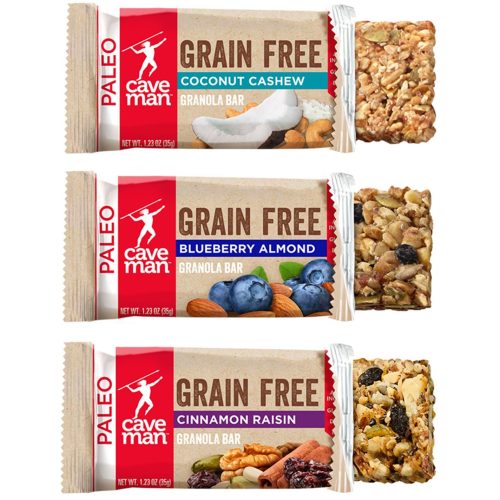 caveman foods grain free granola bar caveman foods 962556