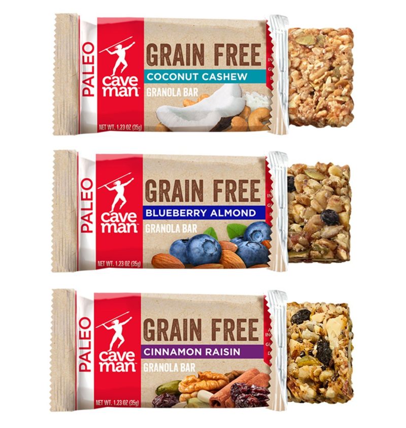 caveman foods grain free granola bar caveman foods 962556