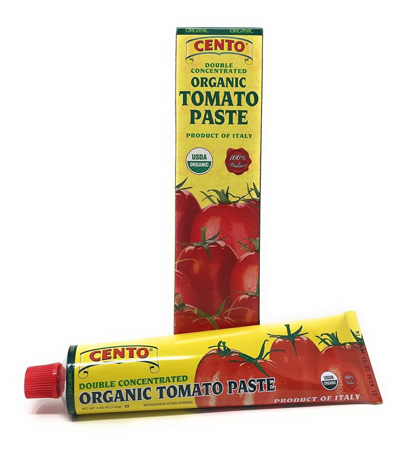 cento double concentrated tomato paste in a tube cento 110695