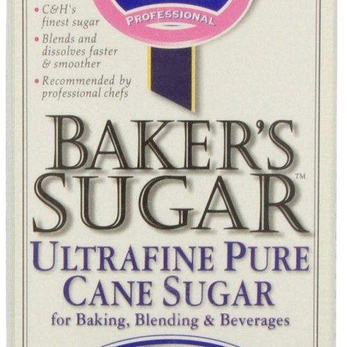 C&H Baker's Sugar, Ultrafine Pure Cane Sugar C&H Original 4 Pound 