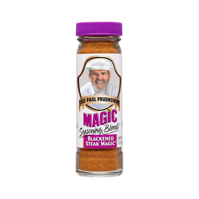 Chef Paul Prudhomme's Magic Seasoning Blends Seasonings Magic Seasoning Blends Blackened Steak Magic 1.8 Ounce