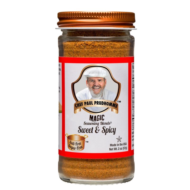 Chef Paul Prudhomme's Magic Seasoning Blends Seasonings Magic Seasoning Blends Salt-Free Sugar-Free: Sweet & Spicy 2 Ounce