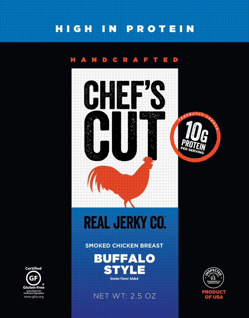 Chef's Cut Handcrafted Jerky Chef's Cut Chicken Jerky Buffalo Style 2.5 Ounce