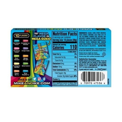 chewy candy theater box variety box 45 ounce snackathon 365291