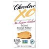 Chocolove XO Premium Chocolate Bars Meltable Chocolove Salted Peanut Butter - Milk 3.2 Ounce