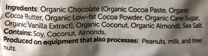 chocxo chocketo dark chocolate coconut almond sea salt keto snaps 148 ounce chocxo 556395