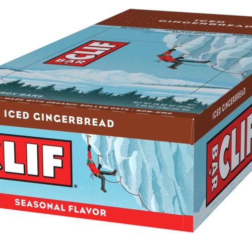 CLIF BAR, Energy Bars Clif Bar Iced Gingerbread 2.4 Oz-12 Count 