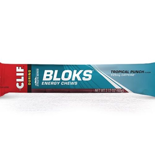 CLIF BLOKS Energy Chews CLIF Tropical Punch 2.12 Ounce 