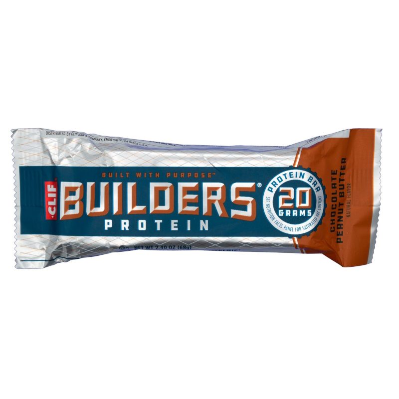 Clif Builder's Protein Bar Meltable Clif Bar Chocolate Peanut Butter 2.4 Ounce