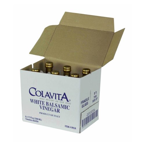 Colavita Balsamic Vinegar Colavita White 17 Fl Oz-6 Count 