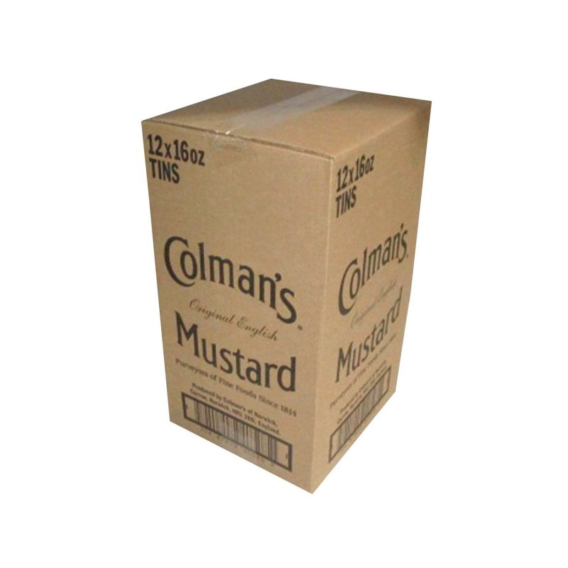 Colman's Dry Mustard Powder Colman's 16 Oz-12 Count