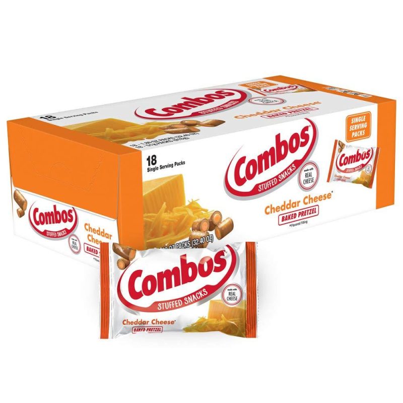 COMBOS Baked Snacks COMBOS Cheddar Cheese Pretzel 1.8 Oz-18 Count