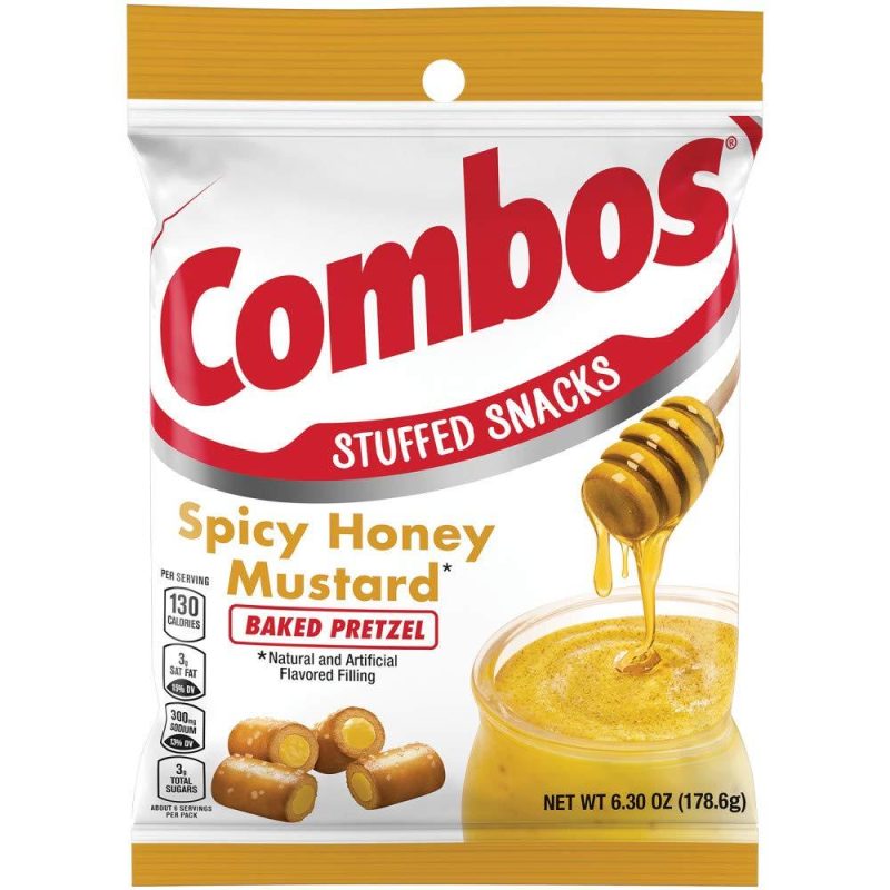 COMBOS Baked Snacks COMBOS Spicy Honey Mustard Pretzel 6.3 Ounce