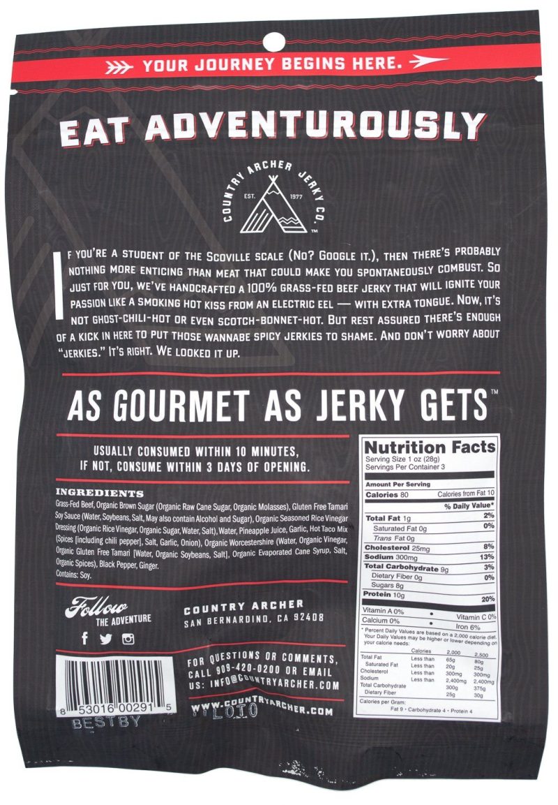 country archer beef jerky country archer 128329