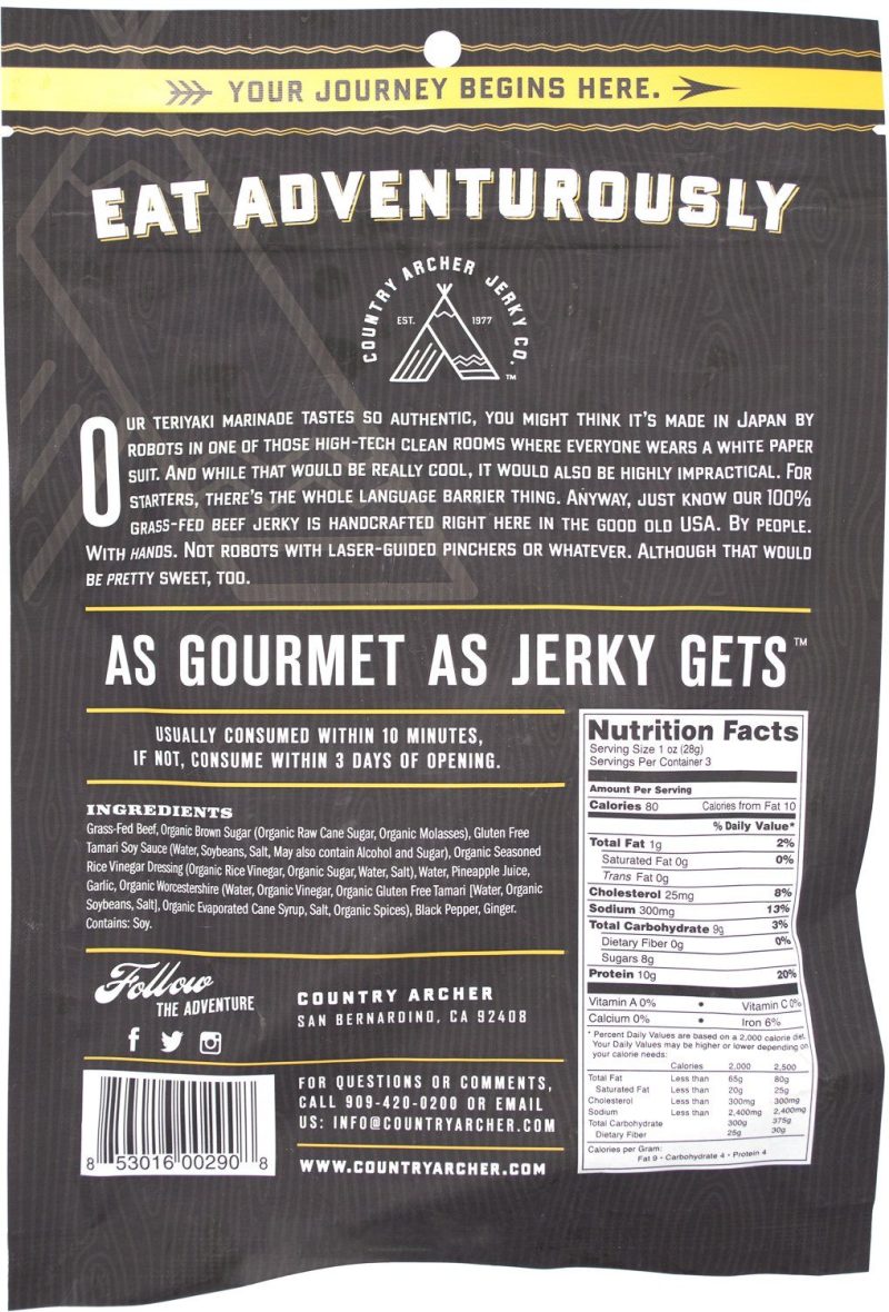 country archer beef jerky country archer 755739