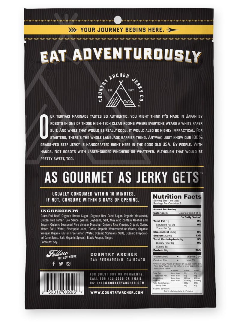 country archer beef jerky country archer 784091