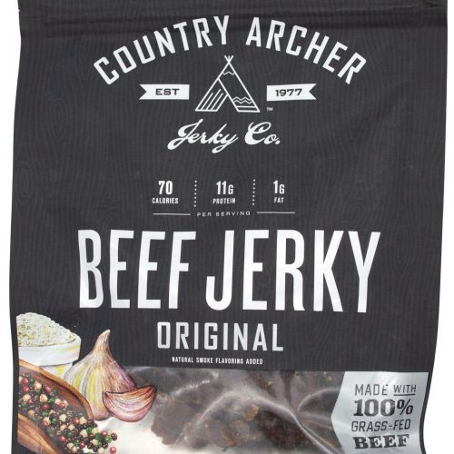 Country Archer Beef Jerky Country Archer Original 3 Ounce 