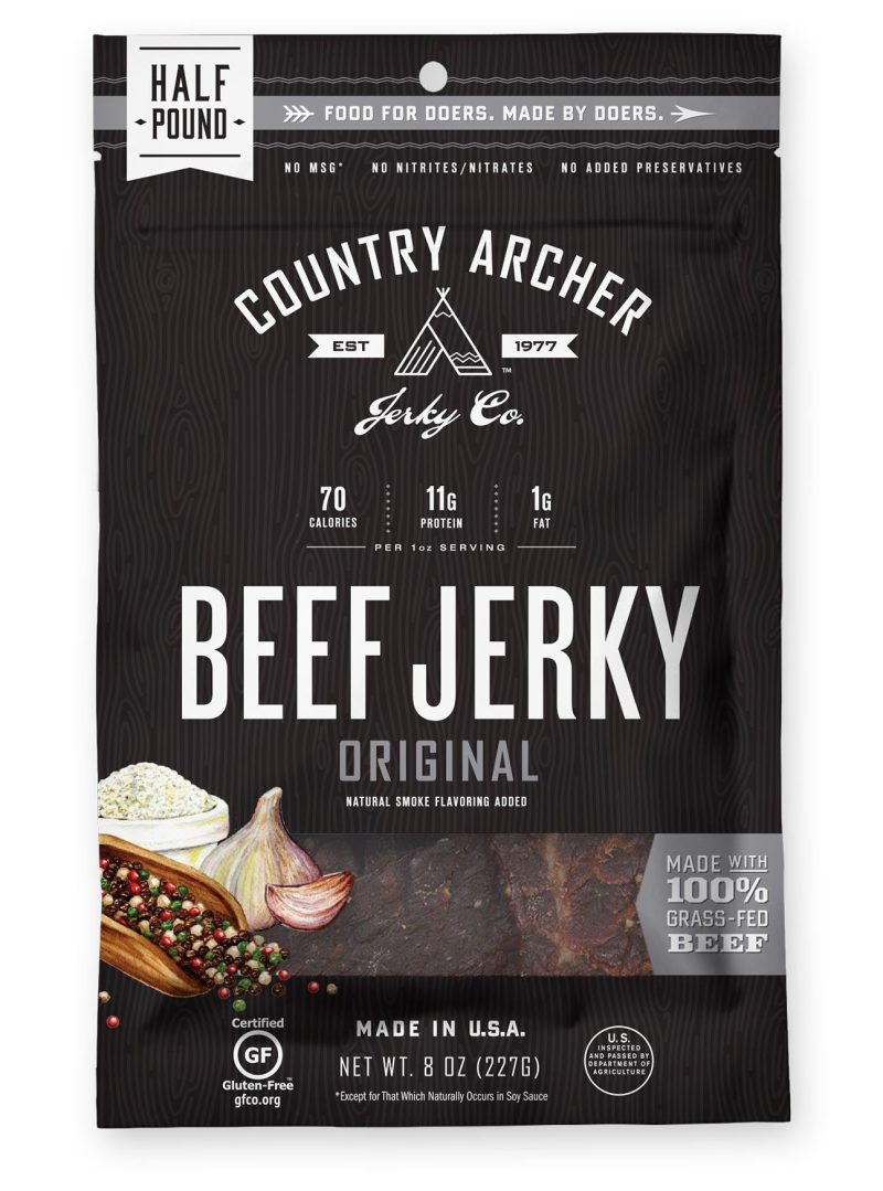 Country Archer Beef Jerky Country Archer Original 8 Ounce