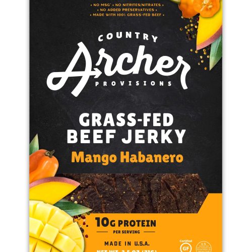 Country Archer Jerky Country Archer Beef Jerky Mango Habanero 2.5 Ounce