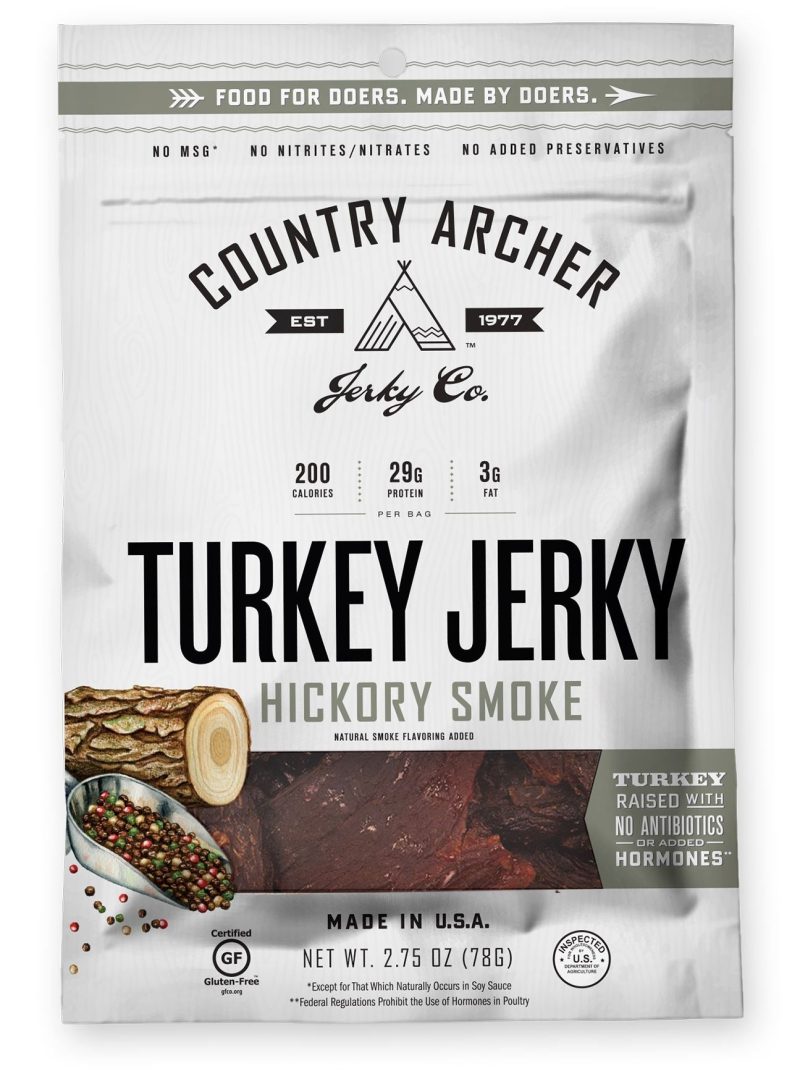 Country Archer Jerky Country Archer Turkey Jerky Hickory Smoke 2.75 Ounce