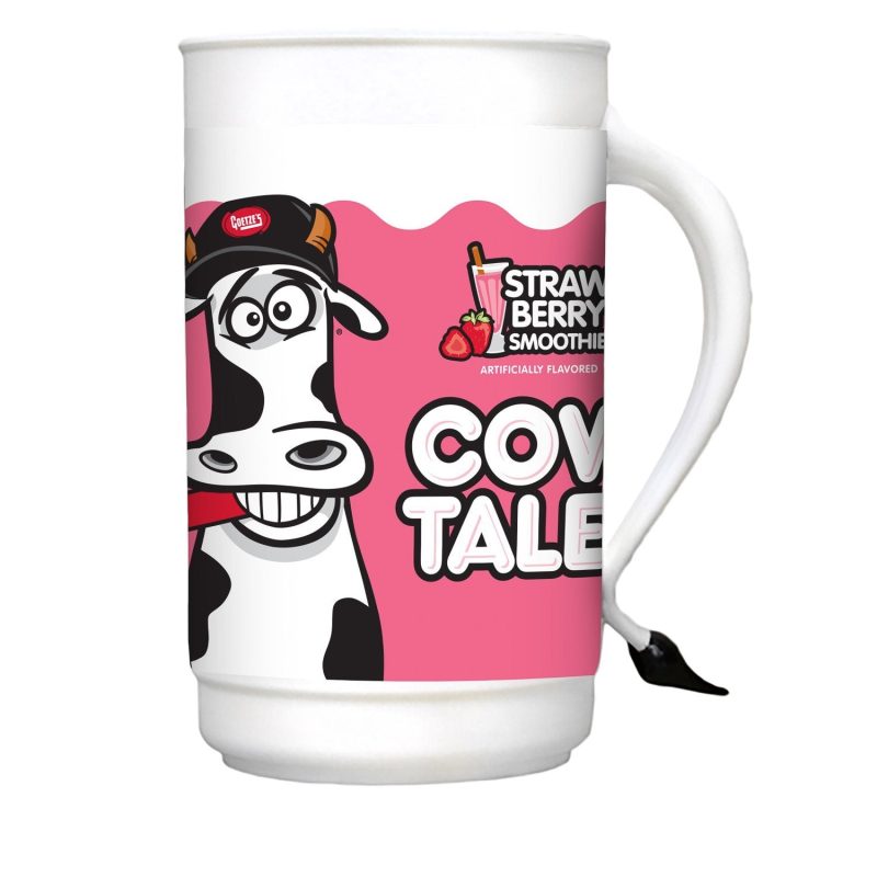 Cow Tales Candies Cow Tales Tumbler Strawberry Smoothie 100 Ounce