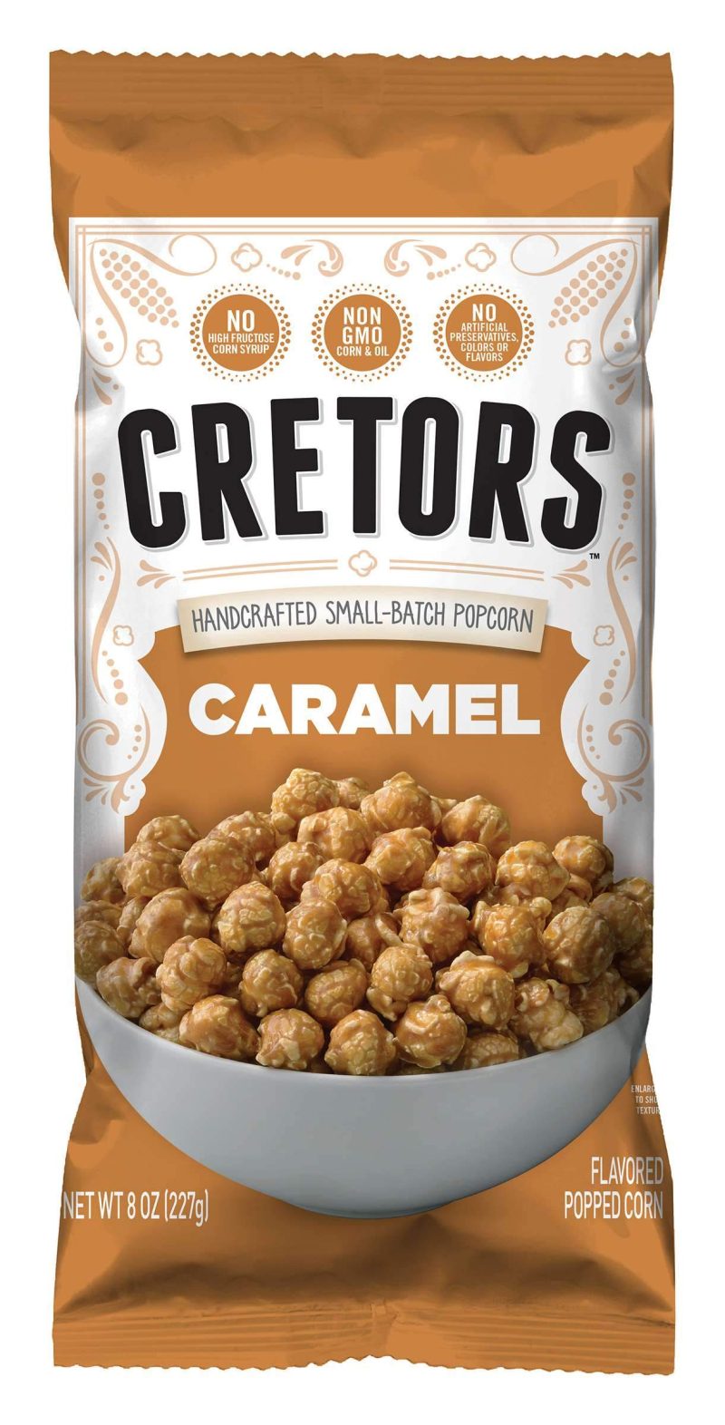 Cretors Hancrafted Small-Batch Popcorn G.H. Cretors Caramel 8 Ounce