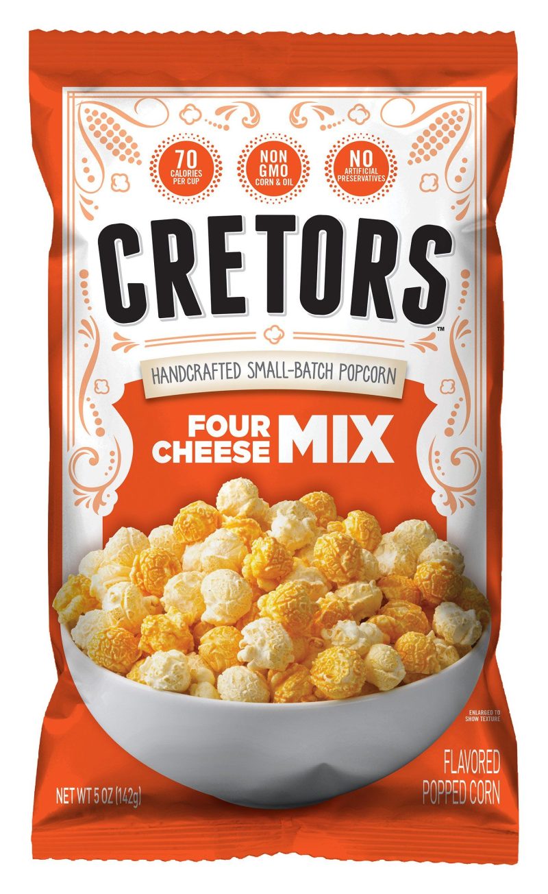 Cretors Hancrafted Small-Batch Popcorn G.H. Cretors Four Cheese 5 Ounce