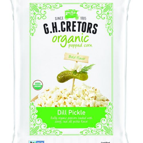 Cretors Hancrafted Small-Batch Popcorn G.H. Cretors Organic Dill Pickle 4 Ounce 