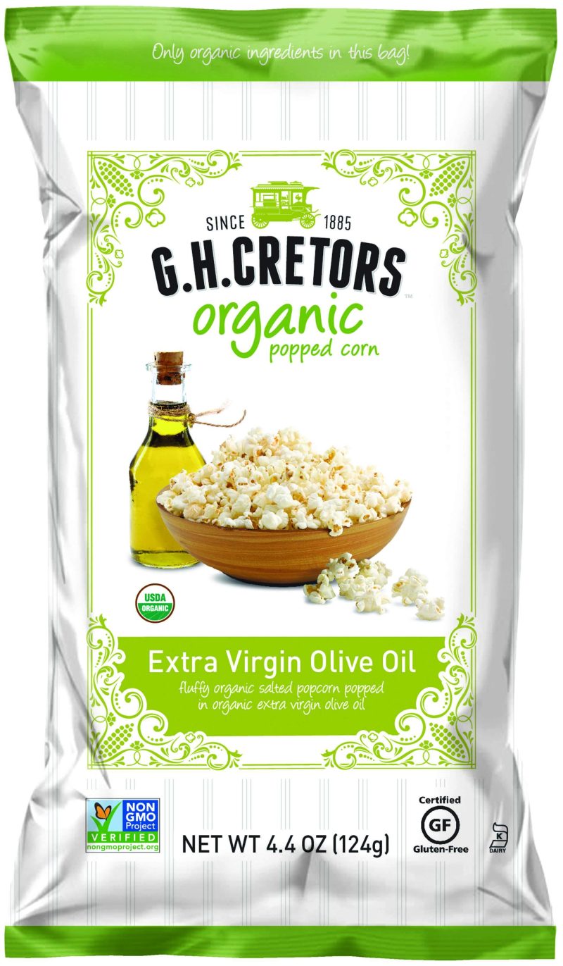 Cretors Hancrafted Small-Batch Popcorn G.H. Cretors Organic Extra Virgin Olive Oil 4.4 Ounce