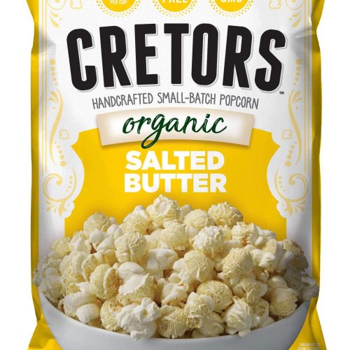 Cretors Hancrafted Small-Batch Popcorn G.H. Cretors Organic Salted Butter 4 Ounce 