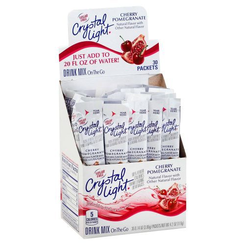 Crystal Light Drink Mixes Crystal Light Cherry Pomegranate 30 Count 