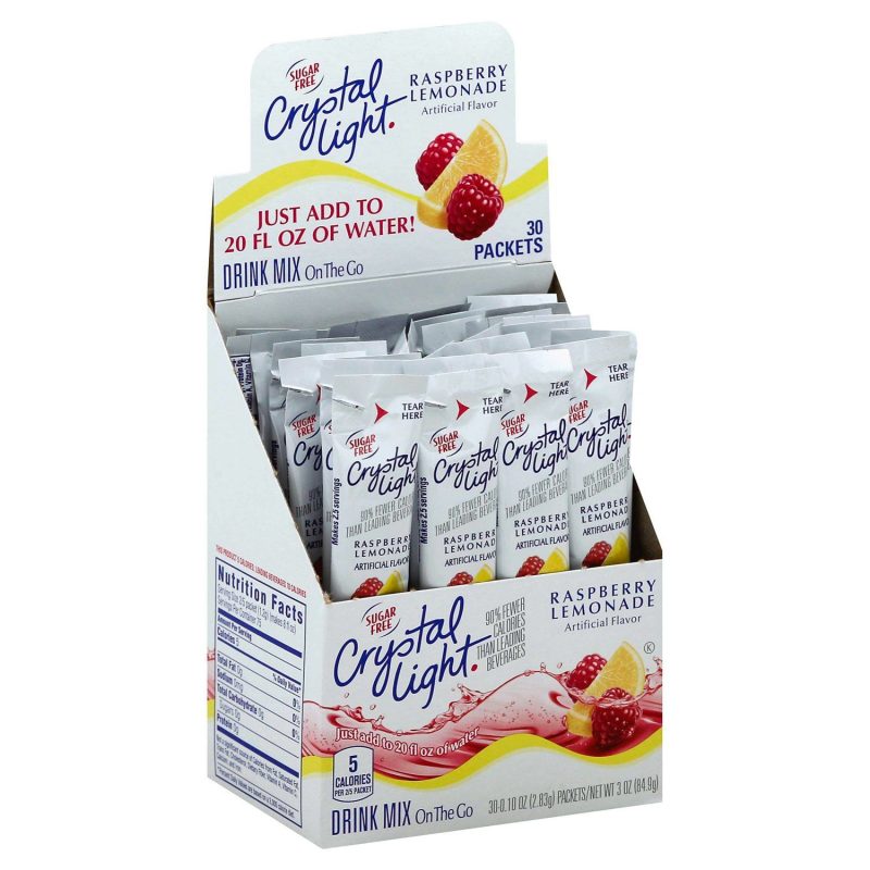 Crystal Light Drink Mixes Crystal Light Raspberry Lemonade 30 Count