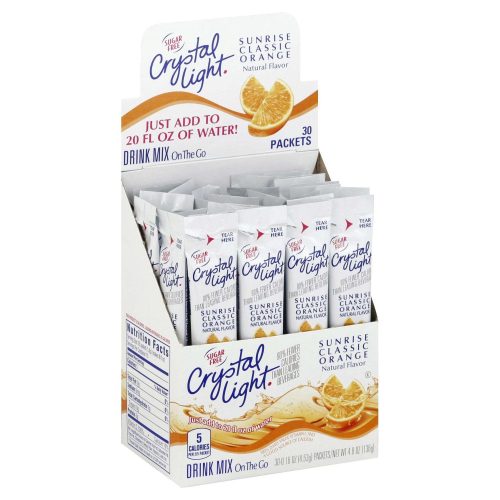 Crystal Light Drink Mixes Crystal Light Sunrise Classic Orange 30 Count 