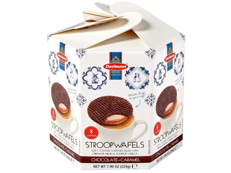 Daelmans Stroopwafels Daelmans Chocolate 8 Count Hexa Box