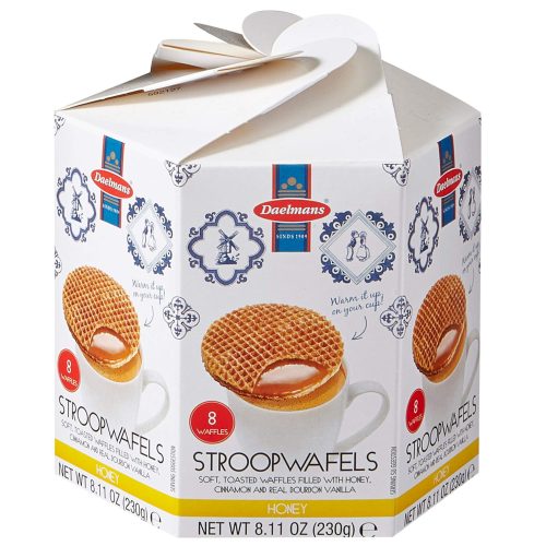 Daelmans Stroopwafels Daelmans Honey 8 Count Hexa Box 