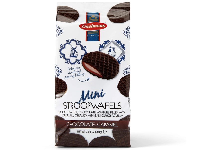 Daelmans Stroopwafels Daelmans Minis Chocolate 7.04 Ounce Cello Bag