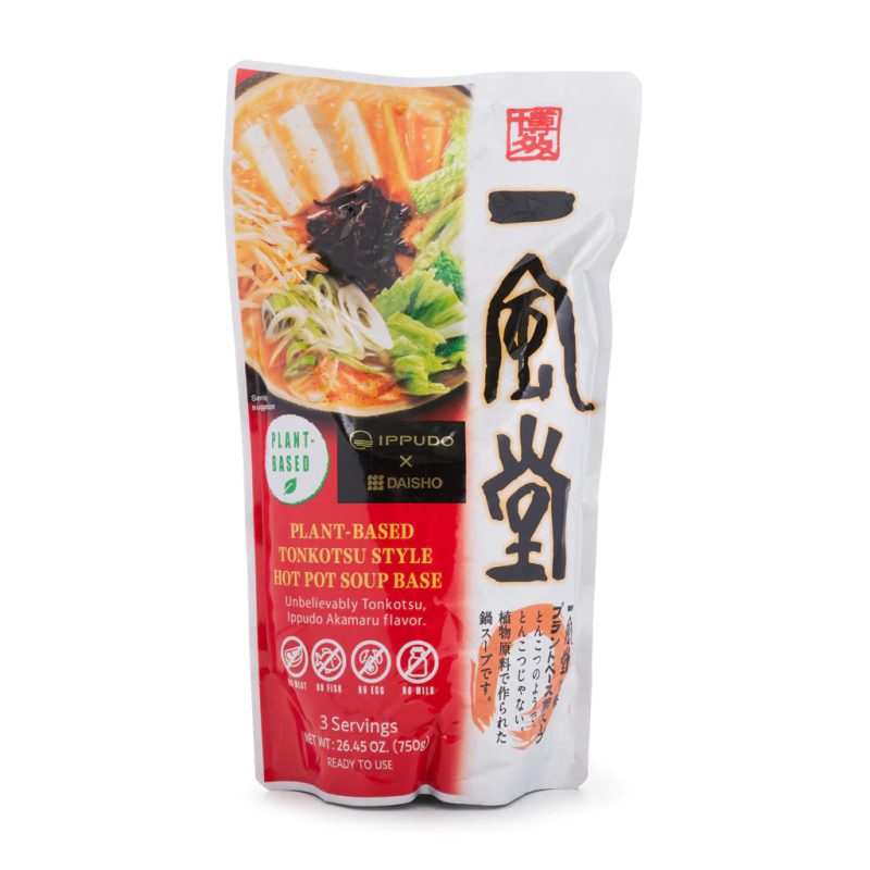 Daisho Hot Pot Soup Base Daisho Ippudo Plant-Based Tonkotsu 26.45 Ounce