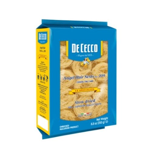 De Cecco Pasta, Angel Hair Nest De Cecco No 209 8.8 Ounce