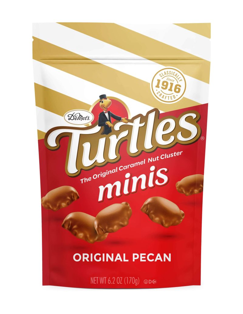 Demet's Turtles - The Original Caramel Nut Cluster Demet's Original Pecan-Minis 6.2 Ounce