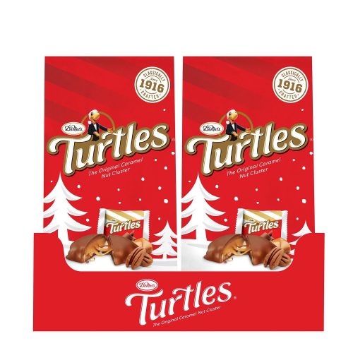 Demet's Turtles - The Original Caramel Nut Cluster Meltable Demet's Original Pecan 5.2 Oz-12 Count 