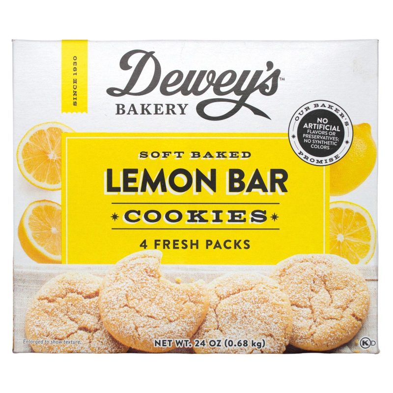 Dewey's Soft Baked Cookies Dewey's Lemon Bar 24 Ounce