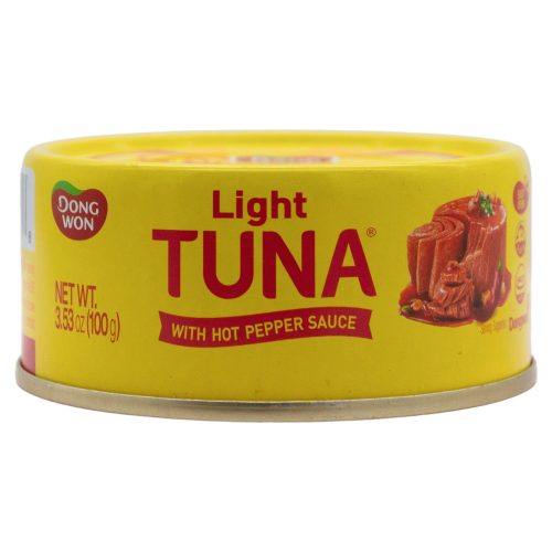 Dongwon Tuna with Hot Pepper Sauce Dongwon Light 3.53 Ounce