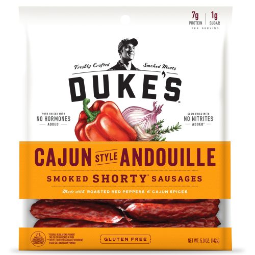 Duke's Smoked Shorty Sausages Duke's Cajun style Andouille 5 Ounce 