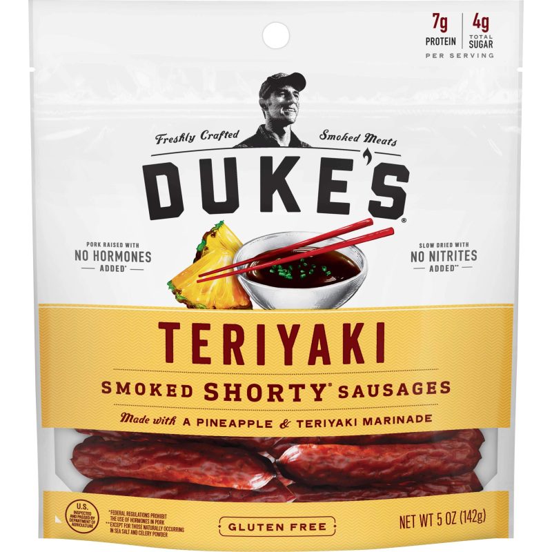 Duke's Smoked Shorty Sausages Duke's Teriyaki 5 Ounce